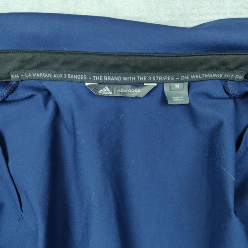 Chaqueta de Golf Adidas Para Hombres M Azul Marino Adicross Warp Tejido Camisa Cazadora Rendimiento - Imagen 9 de 14