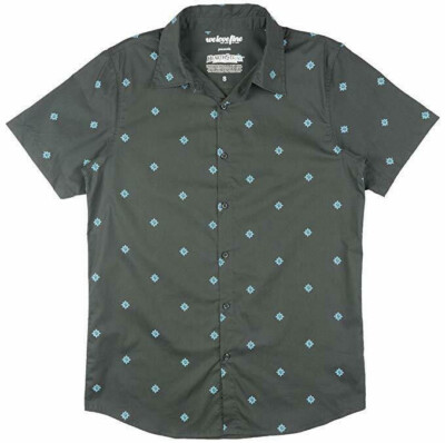 Hearthstone: Heroes of Warcraft SS Button-Up Logo Shirt - Blizzard Gear - Size M