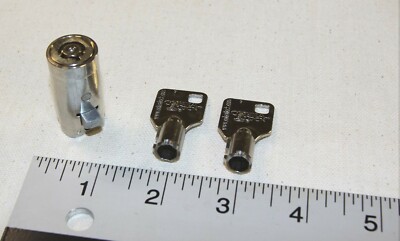 Cobra high security plug cylinder lock w/ 2 keys for L & T handles - New  