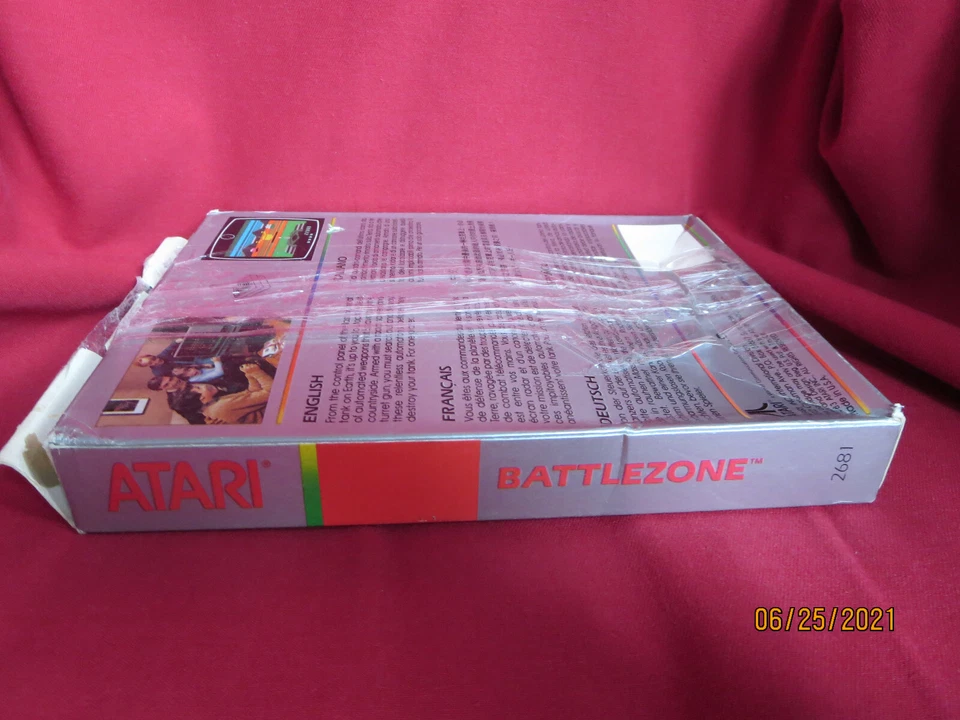 Atari 2600 Battlezone 2681 CIB - Image 3 of 4