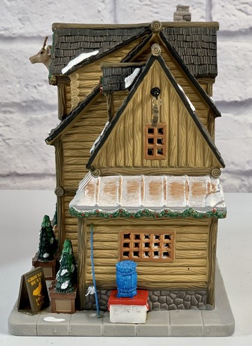 2015 Lemax Big Game Sportsman Christmas Village House #55929 Box Lighted - Picture 6 of 8