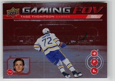 Tage Thompson - 2024-25 Upper Deck Gaming FOV #GFOV-3 Buffalo Sabres