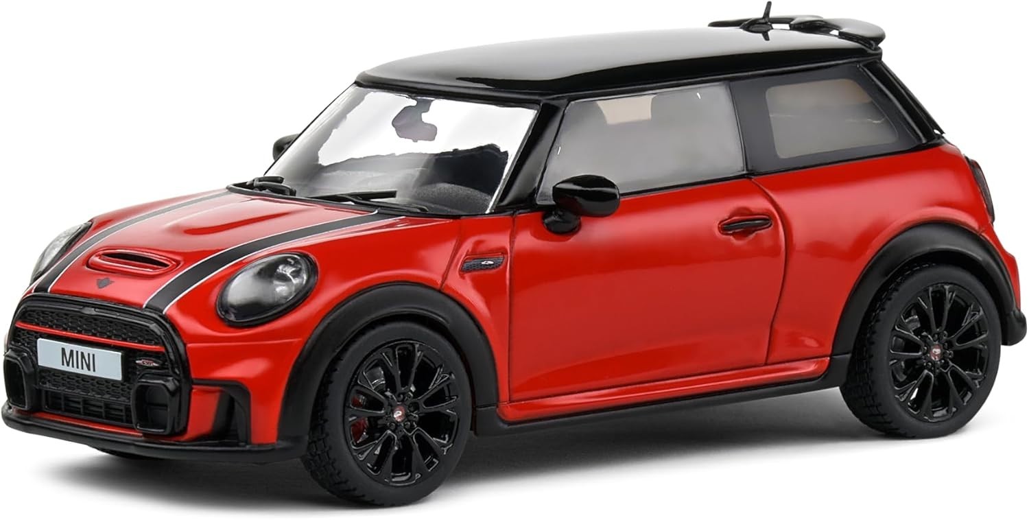 Mini Cooper John Cooper Works (F56) 2023 in red 1:43 scale model from Solido