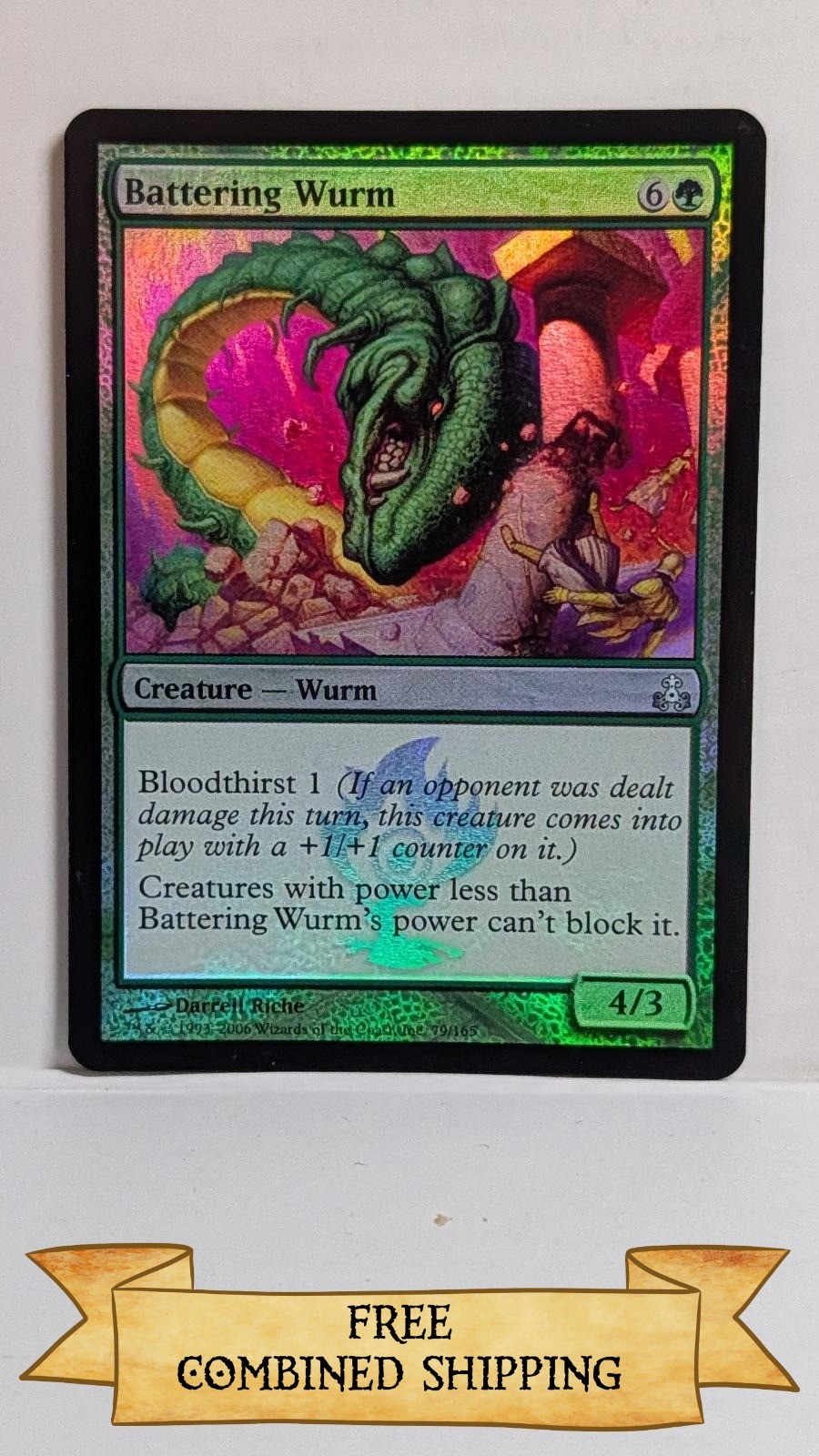 Battering Wurm Guildpact Foil ...sku: CC1198