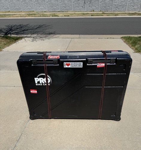 Pro Bike Travel Case Hard Shell - Mavic Wheel Bag Included