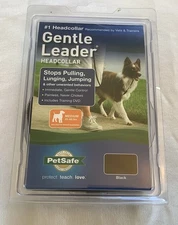 Petsafe Gentle Leader Head collar For Dogs Medium 25-60 Lbs Black  New