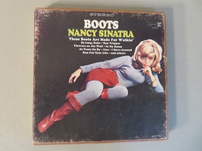 Vintage Reprise Nancy Sinatra Boots Reel to Reel Tape Untested