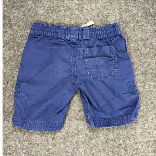 Polo Ralph Lauren Boys 4/4T Blue Cotton Pull On Elastic Waist Shorts - Picture 3 of 7