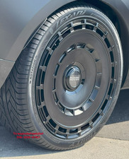 24 Wheels Satin Black Range Rover Forged Style Rims Tires Hse Ghost Land Rover 24 Wheels Satin Black Range Rover Forged Style Rims Tires Hse Ghost Land Rover