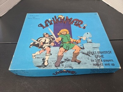 LANKHMAR Board Game 1ST EDITION TSR Lizard Logo 1976 Complete 