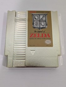 NES Legend Of Zelda Dorado Con Caja Folleto Y Mapa