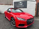 AUDI TT Convertible Red S-Line Black Edition Manual Petrol 2018