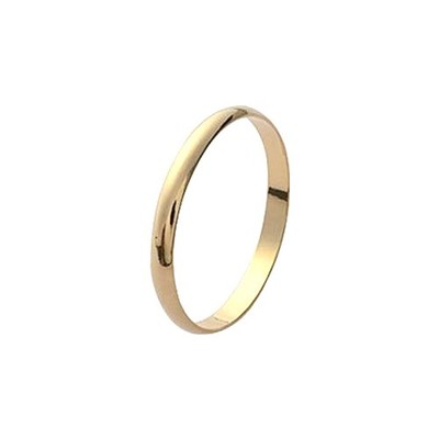 KBC - Ehering gemischt vergoldet Ring 2mm