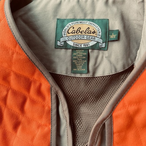 Cabelas Vest NEW WOT Canvas Hunting Fishing Men's Size Large RN943270 - Picture 11 of 12