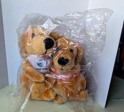 Dakin Crocker Spaniels (Cocker Spaniels) Plush 1981 - Made for Crocker Bank