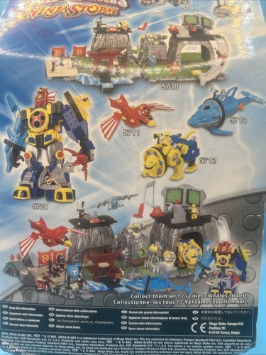 Mega Bloks Power Rangers Blue Ranger Hurricane Blaster NEU Ninja Storm 5702 - Bild 3 von 3