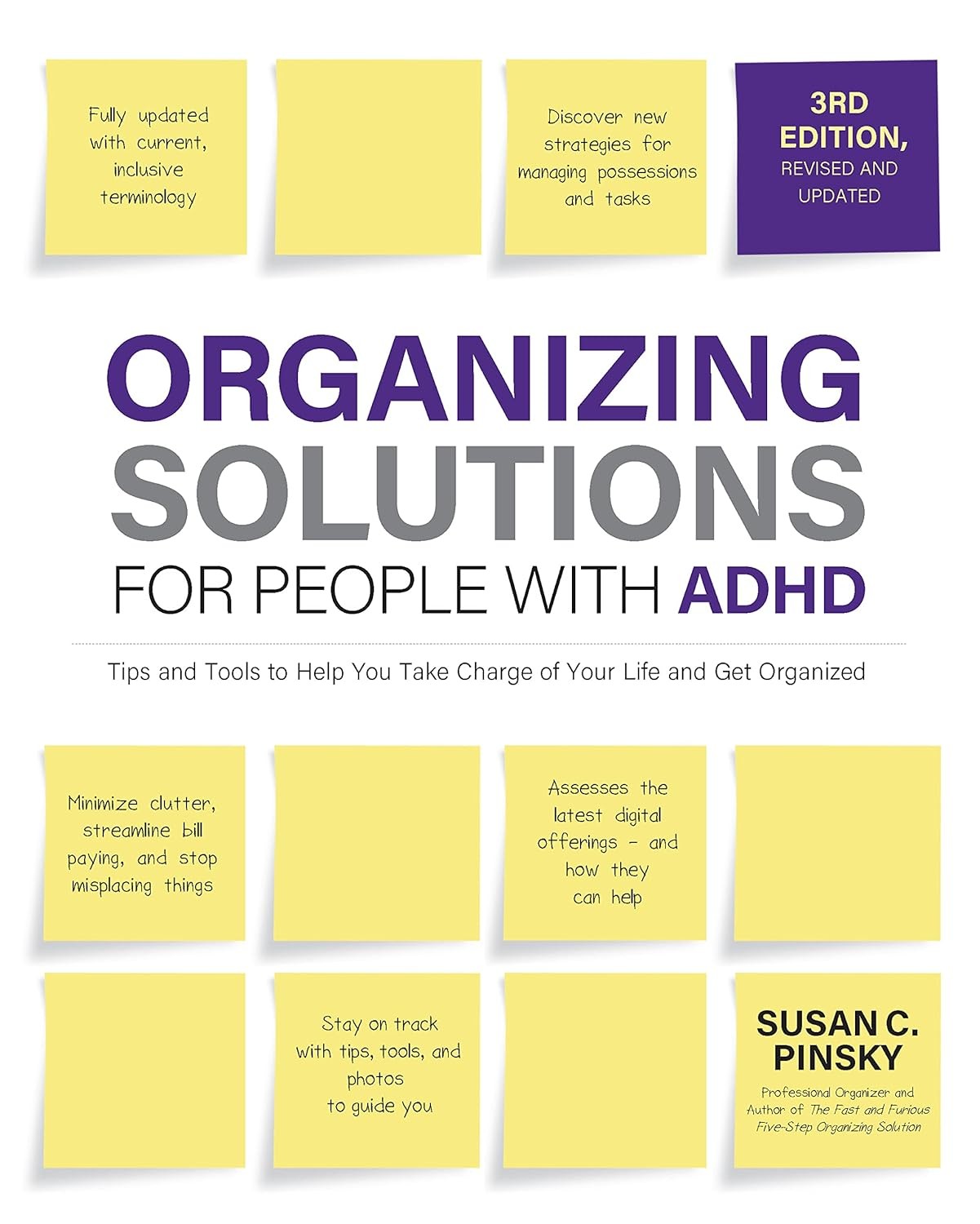 Organizing Solutions for People with ADHD Susan Pinsky 3rd Edition Book - Image 2