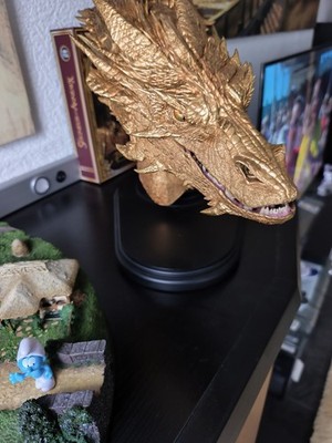 Weta Collectibles THE HOBBIT - Smaug the Golden Bust Lieferbar In Stock