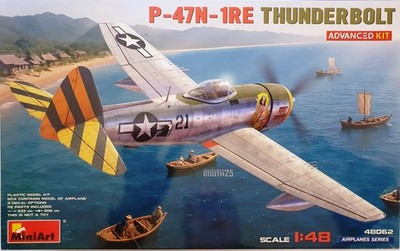 Miniart 48062 - 1/48 P-47N-1RE Thunderbolt. Advanced Kit -  Gebraucht