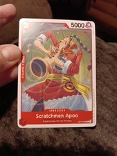 Scratchmen Apoo OP14-008 The Azure Sea's Seven Regular One-Piece CCG TCG 