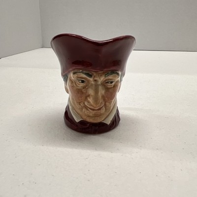 Vintage Royal Doulton The Cardinal Small Jug Marked A C. 1939-1955 Tall 2.25 