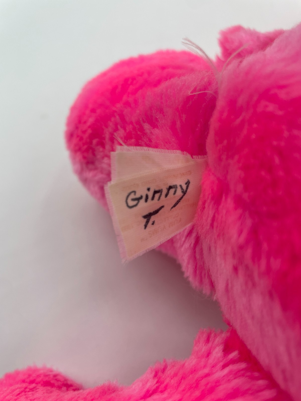 Kenner Yum Yums Pink Bunny Plush 13” Jellybean Ears Vintage Hallmark 1989 Eggs