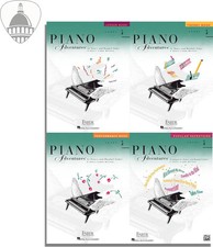 Faber Piano Adventures Level 5 Bundle- Theory, Lesson, Performance,and Popula...