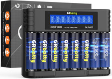1.5V Rechargeable AA Batteries Lithium 3500Mwh, Lithium AA Rechargeable Batterie 59.99 per battery