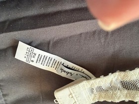 Aubade Hong Wai Encre De Chine brief XL, Triangle and balcony Bras 36B Ivory