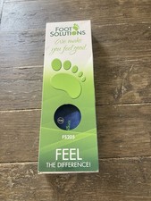 Foot Solutions Premium Orthotic Insoles Size 8 Men 9.5 Women  FS205 Brand New 
