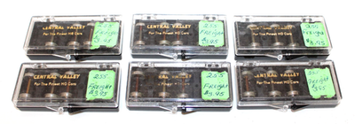 #ad Lot of 6 Pair Central Valley 255 Bettendorf HO diecast sprung freight trucks NIB $34.99