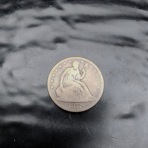 1857-O Seated Liberty Half Dollar Coin, Nice Detail, Rare Collectible 🪙✨