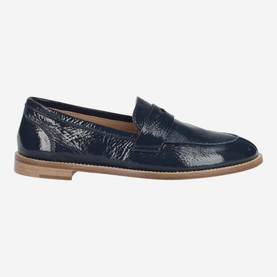 Lüke Schuhe 301 ABISS, Slipper & Mokassin in Blau für Damen, Größe 38