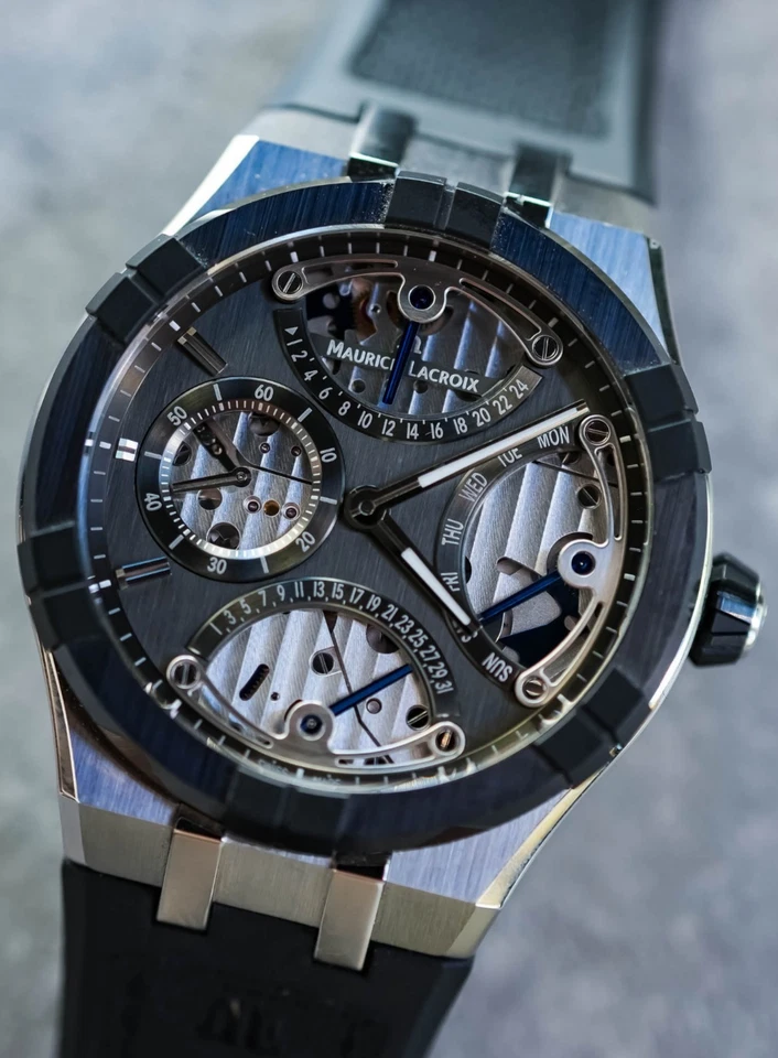 Maurice Lacroix Herren/Unisex Uhr AIKONIC Ref.AC6068-SSL20-230-2 NEW FULLSET - Bild 1 von 1