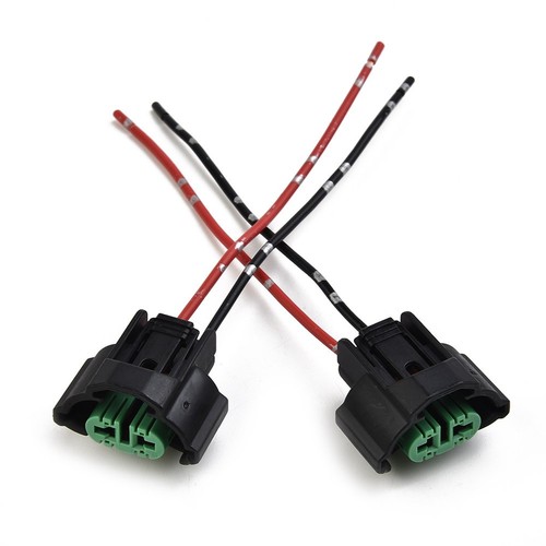 2pc H8 H11 Light Socket Pre-wire Sockets Wiring Adapter For Fog Light Headlight - Picture 7 of 12