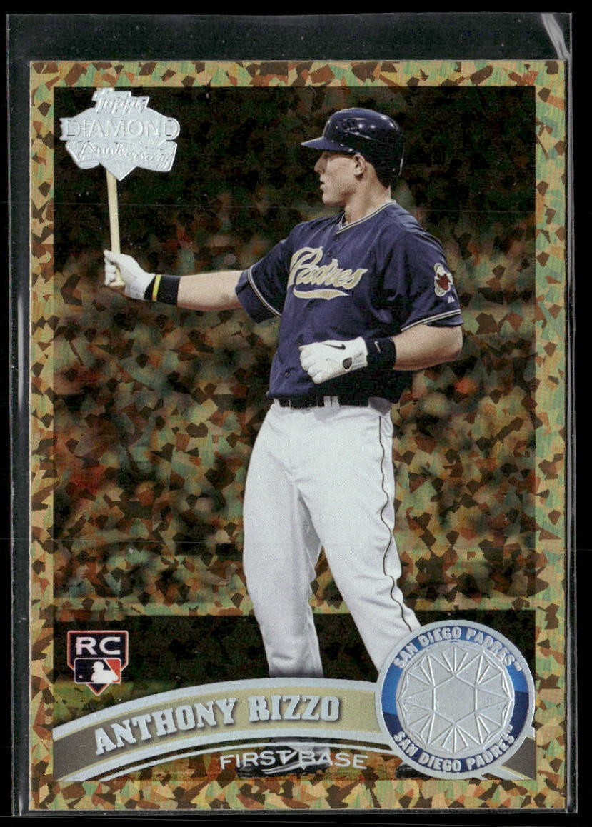 2011 Topps Update #US55 Anthony Rizzo Cognac Diamond Anniversary