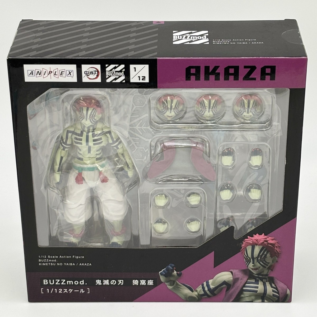 AKAZA Figure BUZZmod. KIMETSU NO YAIBA DEMON SLAYER ANIPLEX