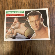 RANDY ORTON 2005 TOPPS WWE HERITAGE WWE SUPERSTAR CARD #48