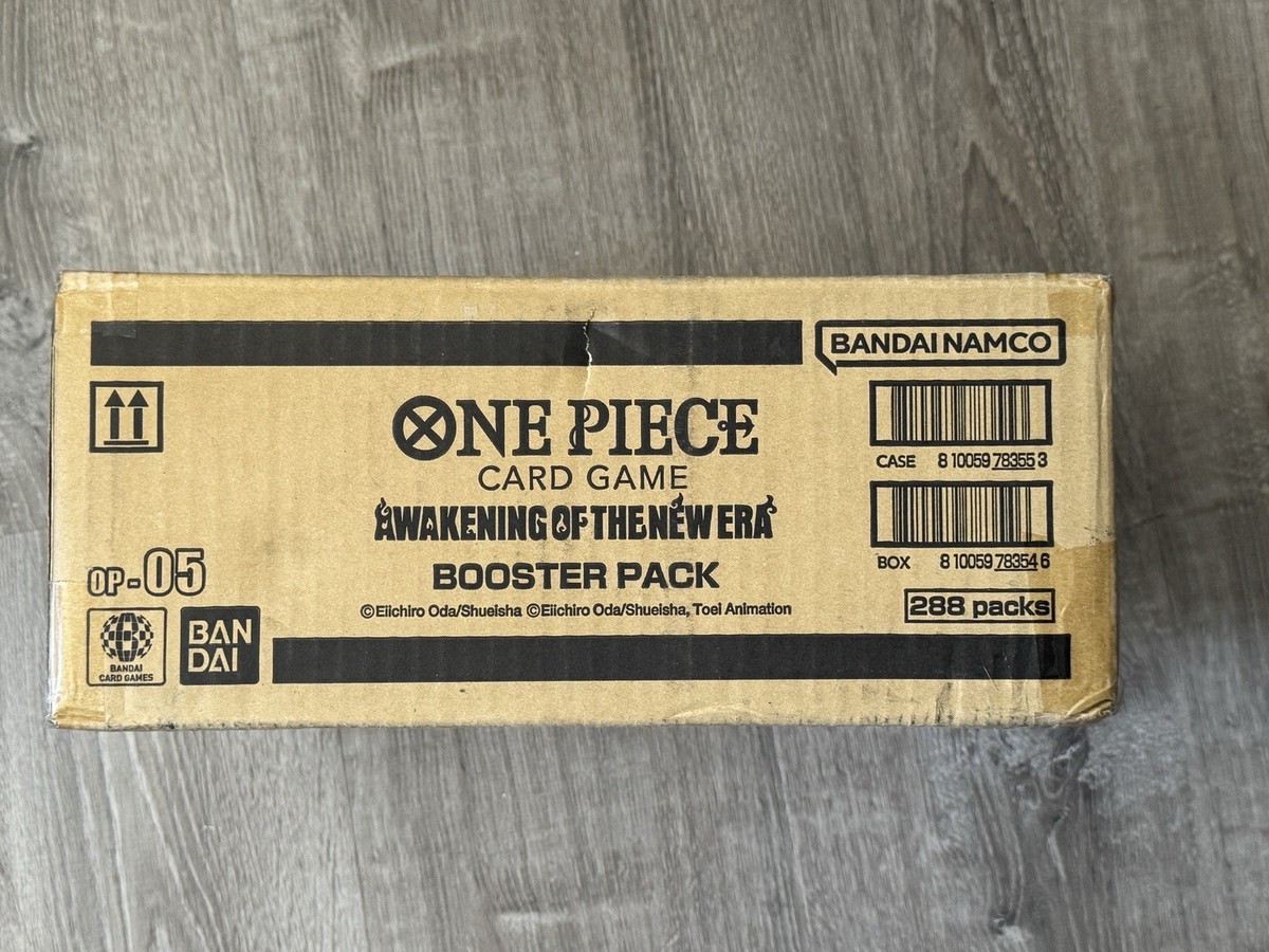 One Piece CCG AWAKENING OF THE NEW ERA OP-05 English Sealed