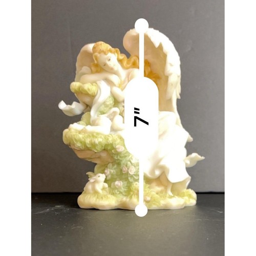 Vintage 2001 Seraphim Classics Angel by Roman Heavenly Slumber 7" Figurine 84351 - Picture 8 of 8