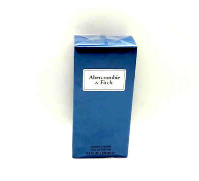 Abercrombie & Fitch First Instinct Blue Perfume Women EDP  3.4 Fl  oz New In Box