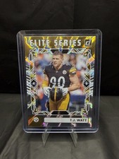 T.J. Watt 2025 Donruss Elite Series Insert Steelers TES-TWA