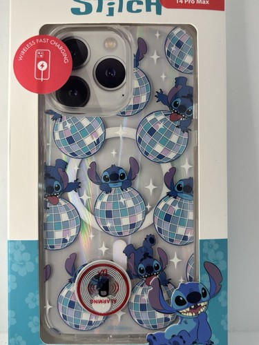 Disney Stitch Disco Schutzhülle iPhone 13 Pro Max / 14 Pro Max Skinnydip Handyhülle - Bild 2 von 3
