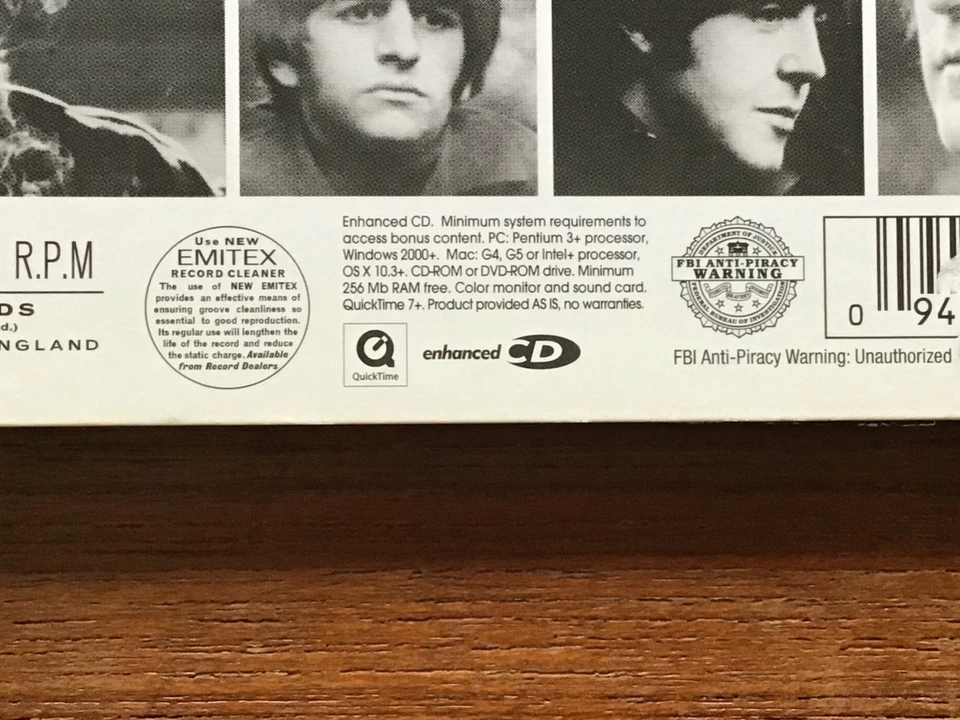 The Beatles Rubber Soul 2009 Enhanced Remastered Promo CD Never Spun Like New! - Image 3 of 4