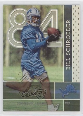 2002 Playoff Absolute Memorabilia Spectrum 93/100 Bill Schroeder #10 11y7