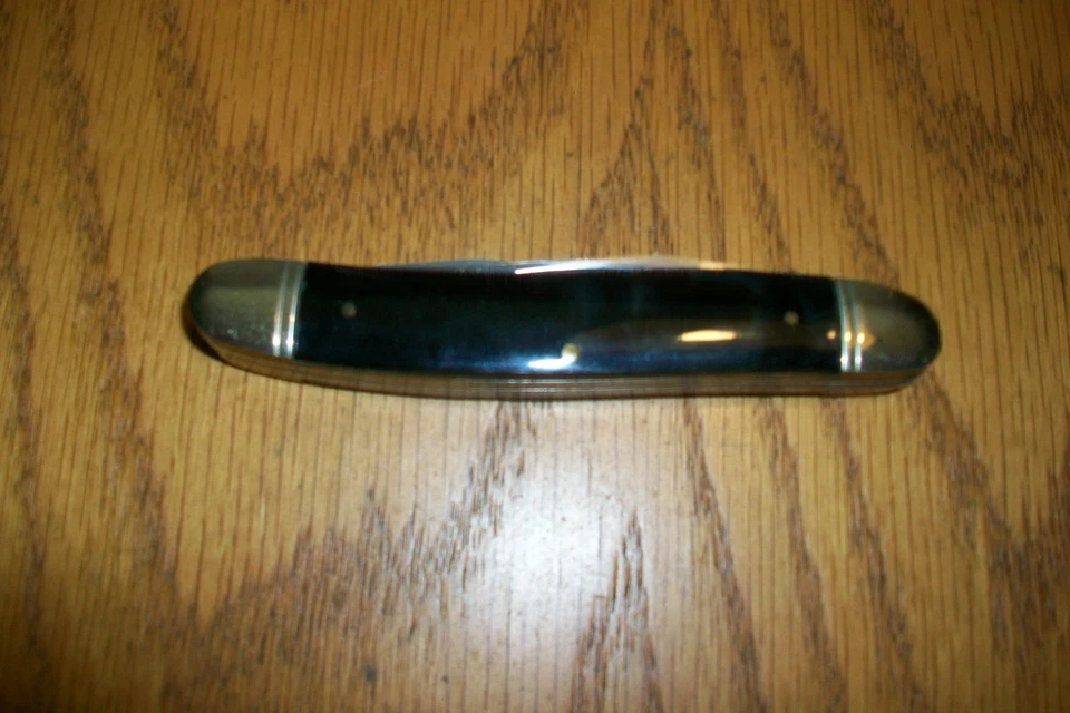 ROUGH RIDER HORN MUSKRAT POCKET KNIFE. - Image 4 of 4