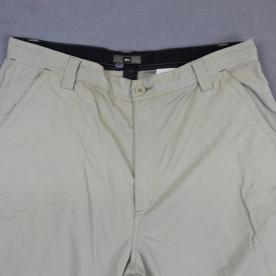REI Shorts Mens 36 Tan Nylon UPF 50+ Outdoor Cargo Hiking Performance 34X10 - Image 2 of 4