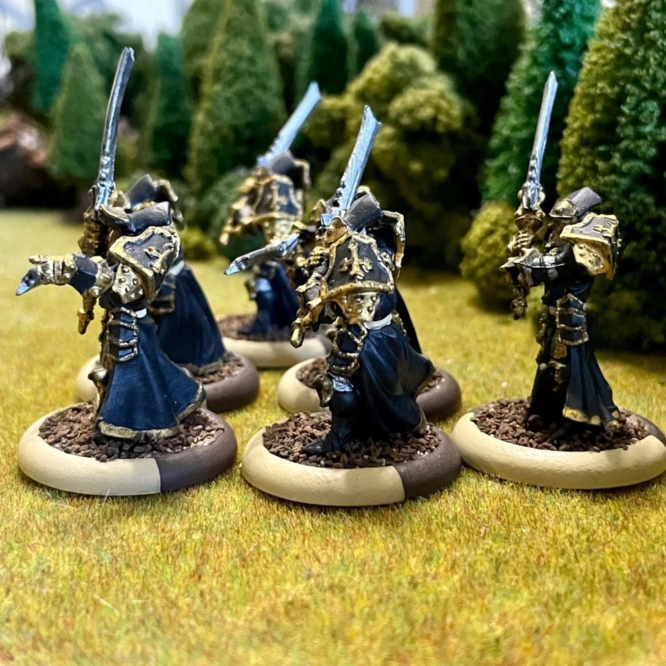 Knights Exemplar 6 Painted Miniatures Protectorate of Menoth Warmachine - Image 4 of 4