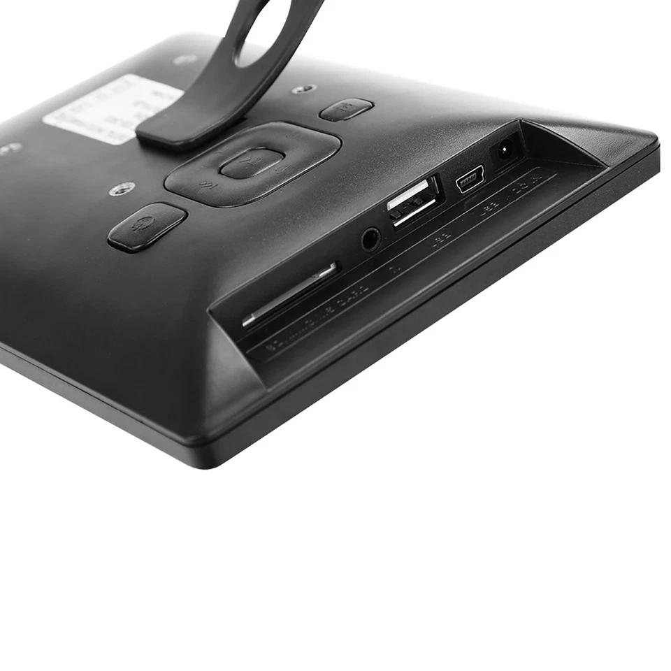 7 HD LED Screen Digital Photo Frame Alarm Clock MP3/4 Movie Player OH - Image 2 of 4