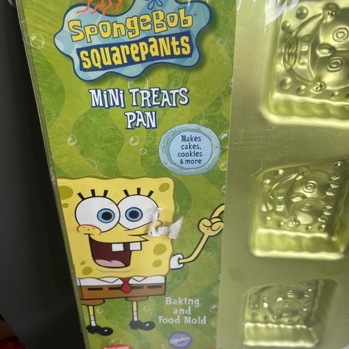 New Wilton SpongeBob Mini Cake Pan, Treats Pan Nickelodeon Sponge Bob - Picture 4 of 4